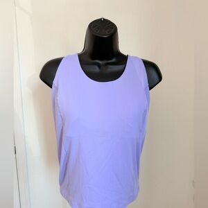 Fabletics Lavender Activewear Top size Large